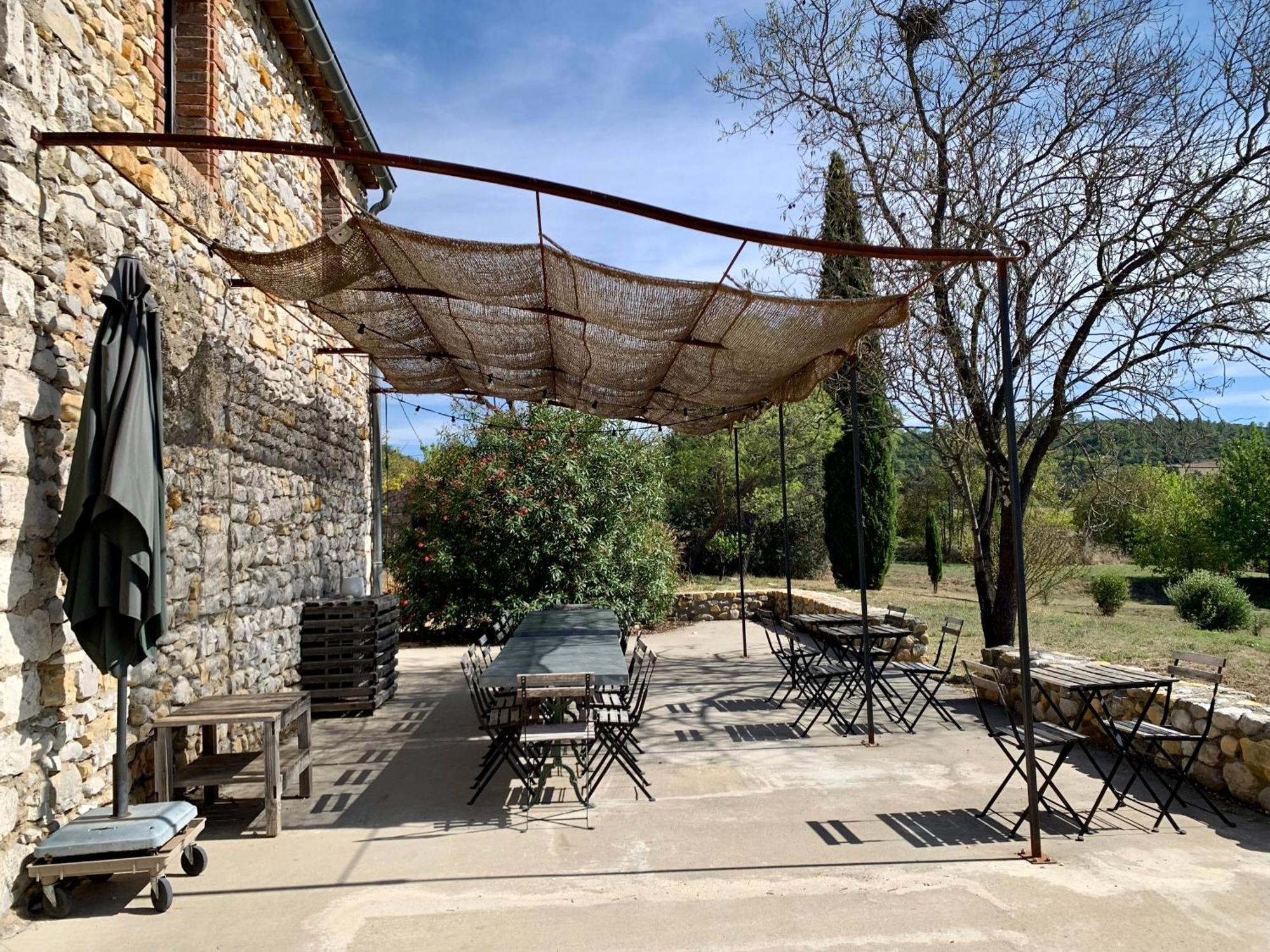 Villa Mas Des Terres Rouges Vezenobres Exterior foto